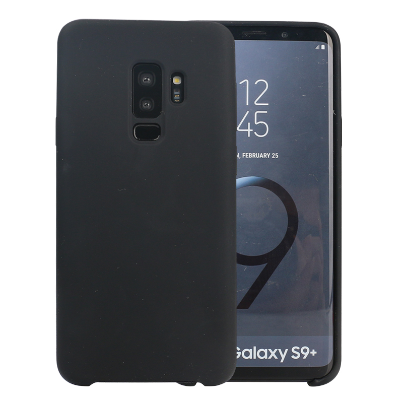 Galaxy S9+ (Plus) Pro Silicone Hard Case (Black)